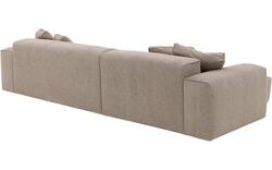 Goossens loungebank lago bruin stof - 8252191-{merk}-lago-bank-stof-bruin-01
